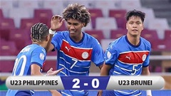 Kết quả U23 Philippines 2-0 U23 Brunei: Philippines nín thờ chờ suất vào bán kết
